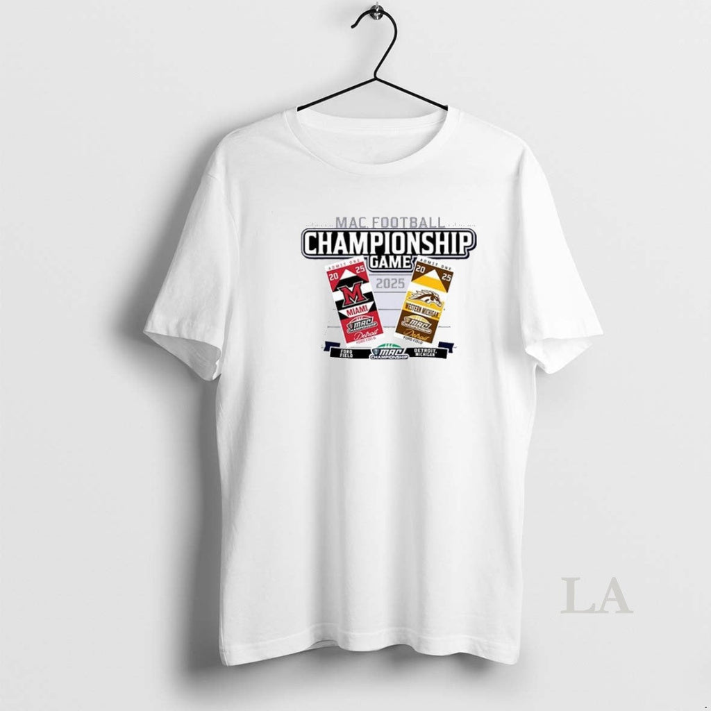 Original Mac Football Championship Miami Redhawks Vs - Adult & Kids T-Shirts, Sweatshirts & Hoodies apparel design preview 1