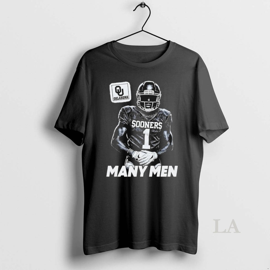 Original Many Men Oklahoma Sooners Football Hard To - Adult & Kids T-Shirts, Sweatshirts & Hoodies apparel design preview 1
