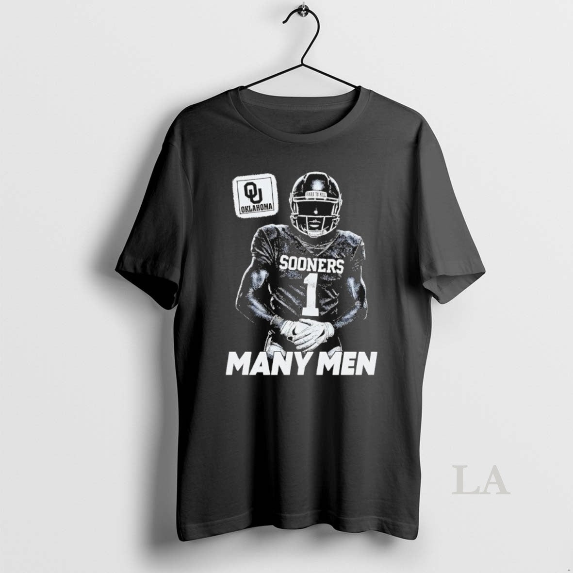 Original Many Men Oklahoma Sooners Football Hard To - Adult & Kids T-Shirts, Sweatshirts & Hoodies apparel design preview 1