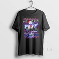 Original Marshmallow Man Ugly Christmas Pixel Art - Adult & Kids T-Shirts, Sweatshirts & Hoodies apparel design preview 1
