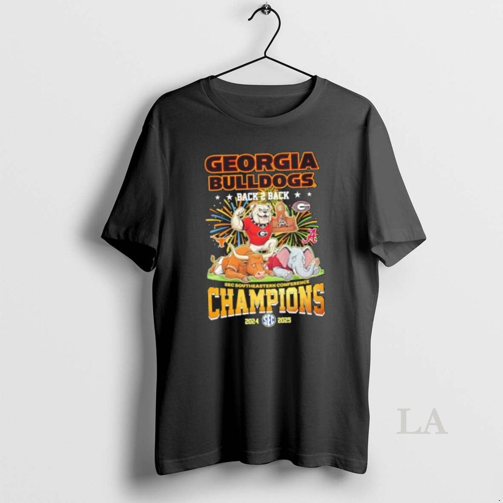 Original Mascots Georgia Bulldogs Back 2 Sec - Adult & Kids T-Shirts, Sweatshirts & Hoodies apparel design preview 1