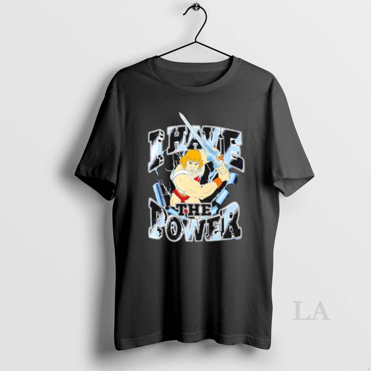 Original Masters Of The Universe He Man Power Graphic - Adult & Kids T-Shirts, Sweatshirts & Hoodies apparel design preview 1