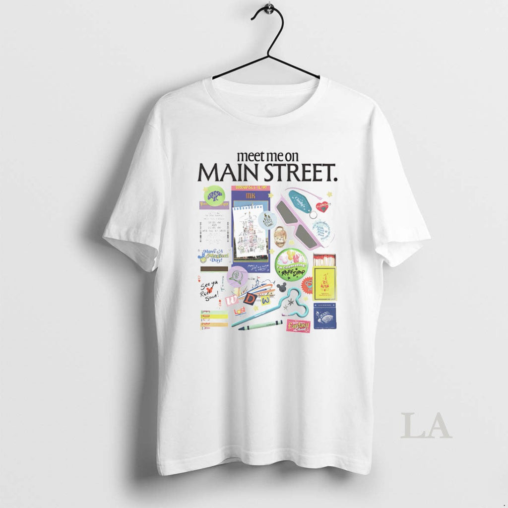 Original Meet Me On Main Street - Adult & Kids T-Shirts, Sweatshirts & Hoodies apparel design preview 1