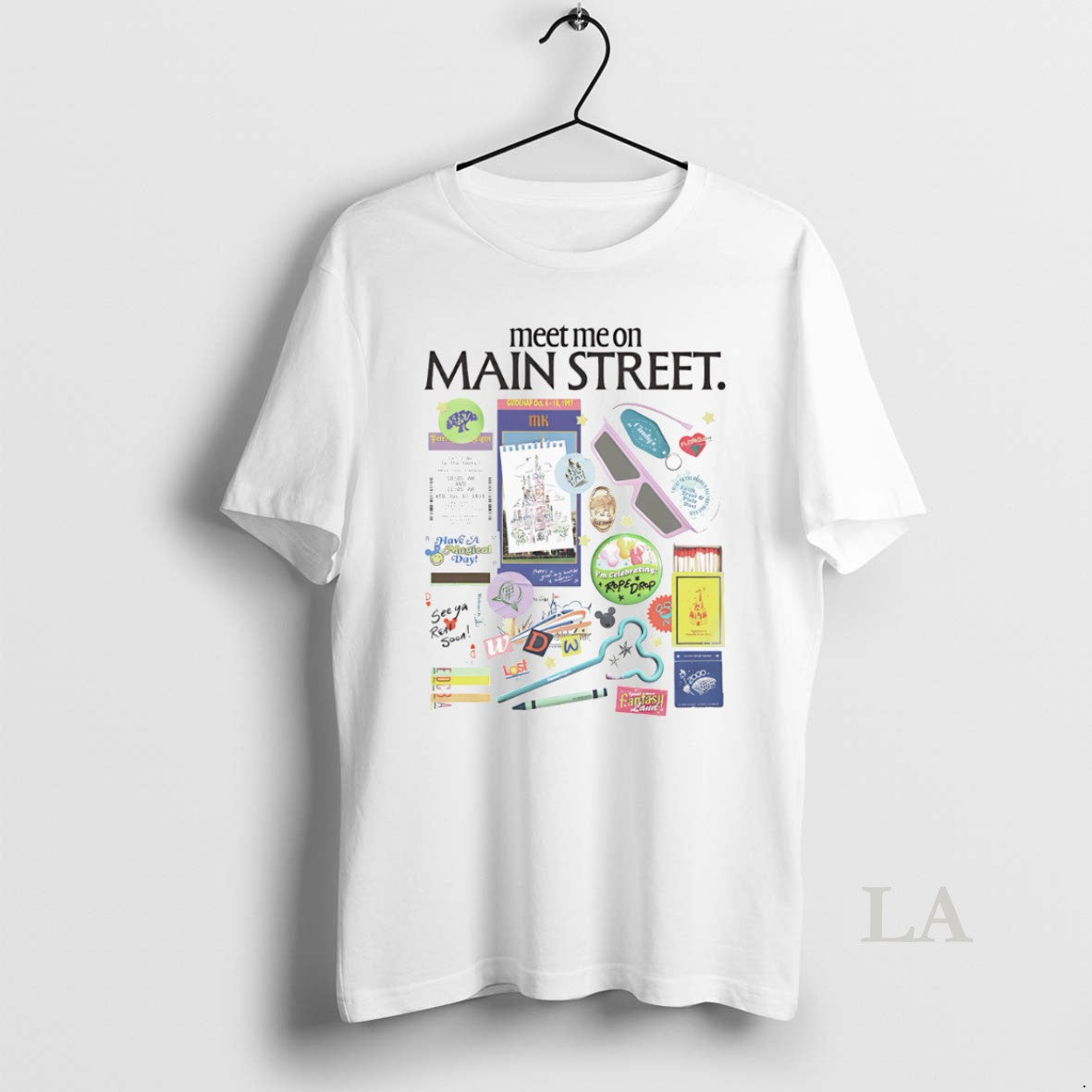Original Meet Me On Main Street - Adult & Kids T-Shirts, Sweatshirts & Hoodies apparel design preview 1