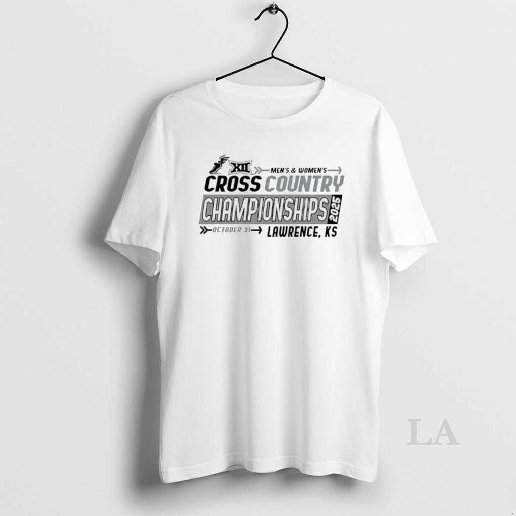 Original Mens And Womens 2025 Big 12 Cross Country - Adult & Kids T-Shirts, Sweatshirts & Hoodies apparel design preview 1