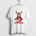 Original Merry Christmoose Less Egg More Hog Circle - Adult & Kids T-Shirts, Sweatshirts & Hoodies apparel design preview 1