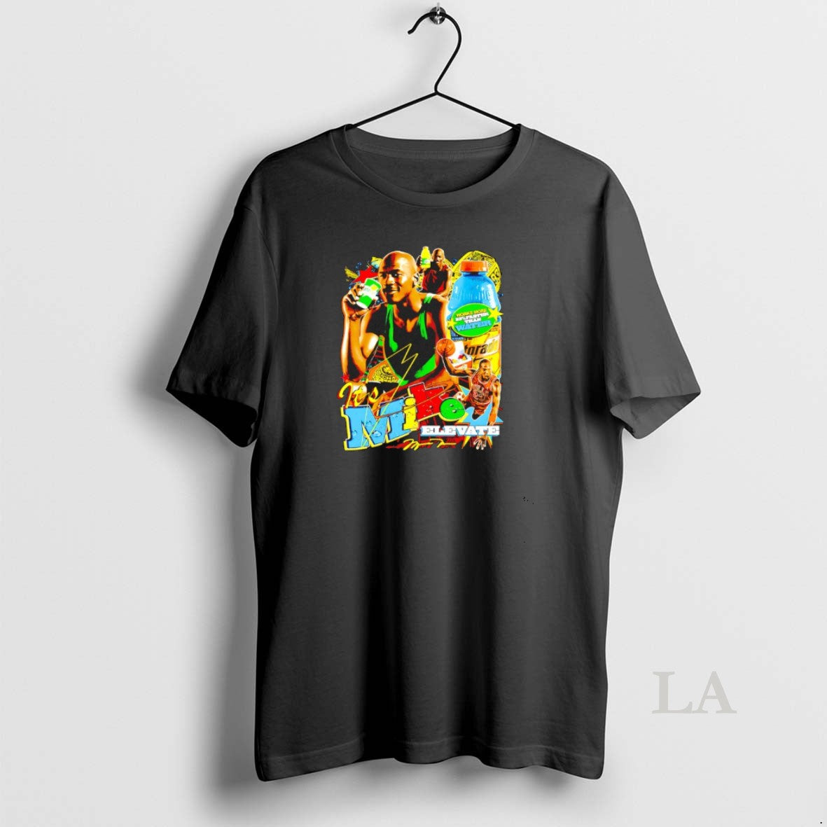 Original Michael Thirst Like Mike Elevate Graphic - Adult & Kids T-Shirts, Sweatshirts & Hoodies apparel design preview 1