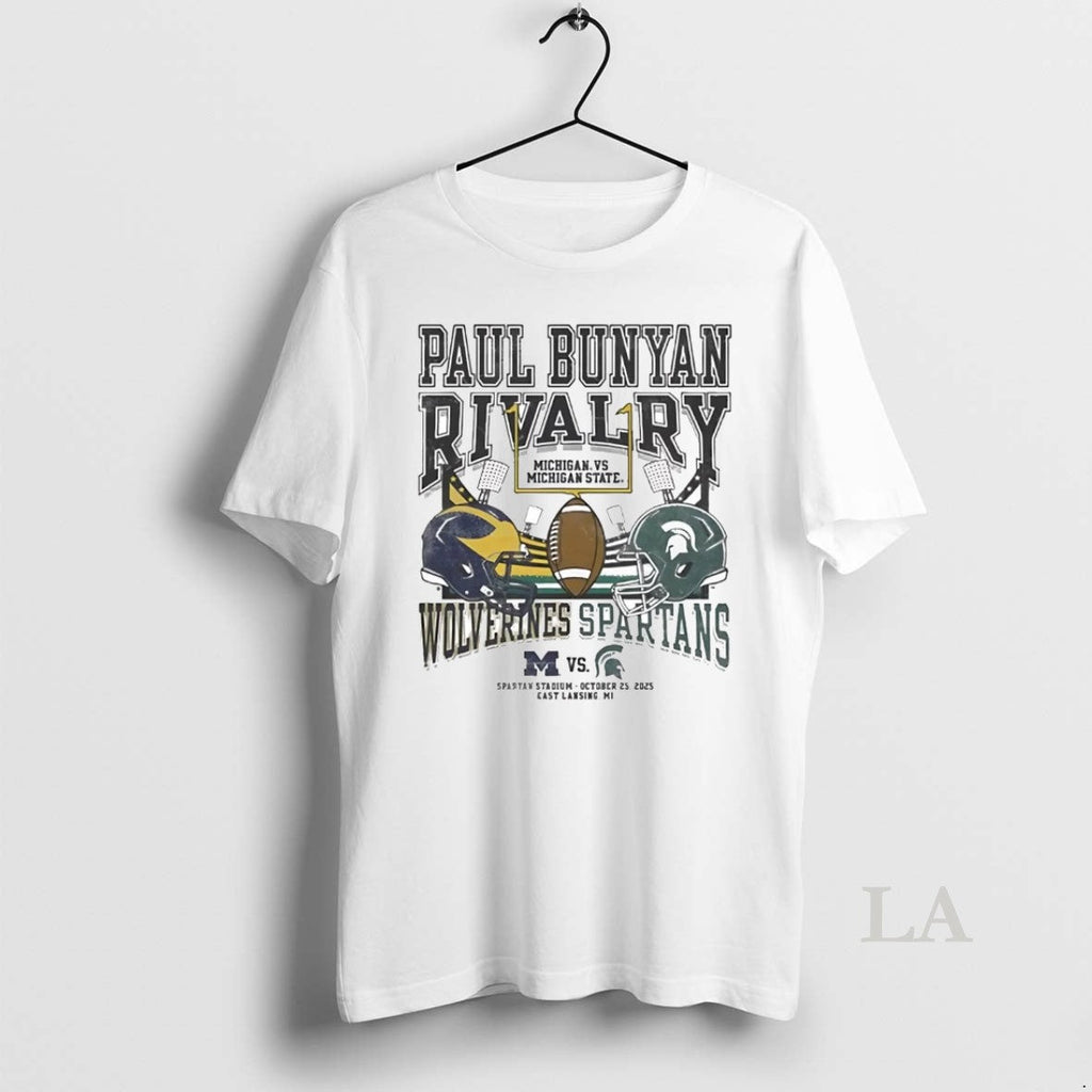 Original Michigan State Spartans Vs Wolverines 2025 - Adult & Kids T-Shirts, Sweatshirts & Hoodies apparel design preview 1