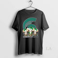 Original Michigan State Spartans X Elephants Santa - Adult & Kids T-Shirts, Sweatshirts & Hoodies apparel design preview 1