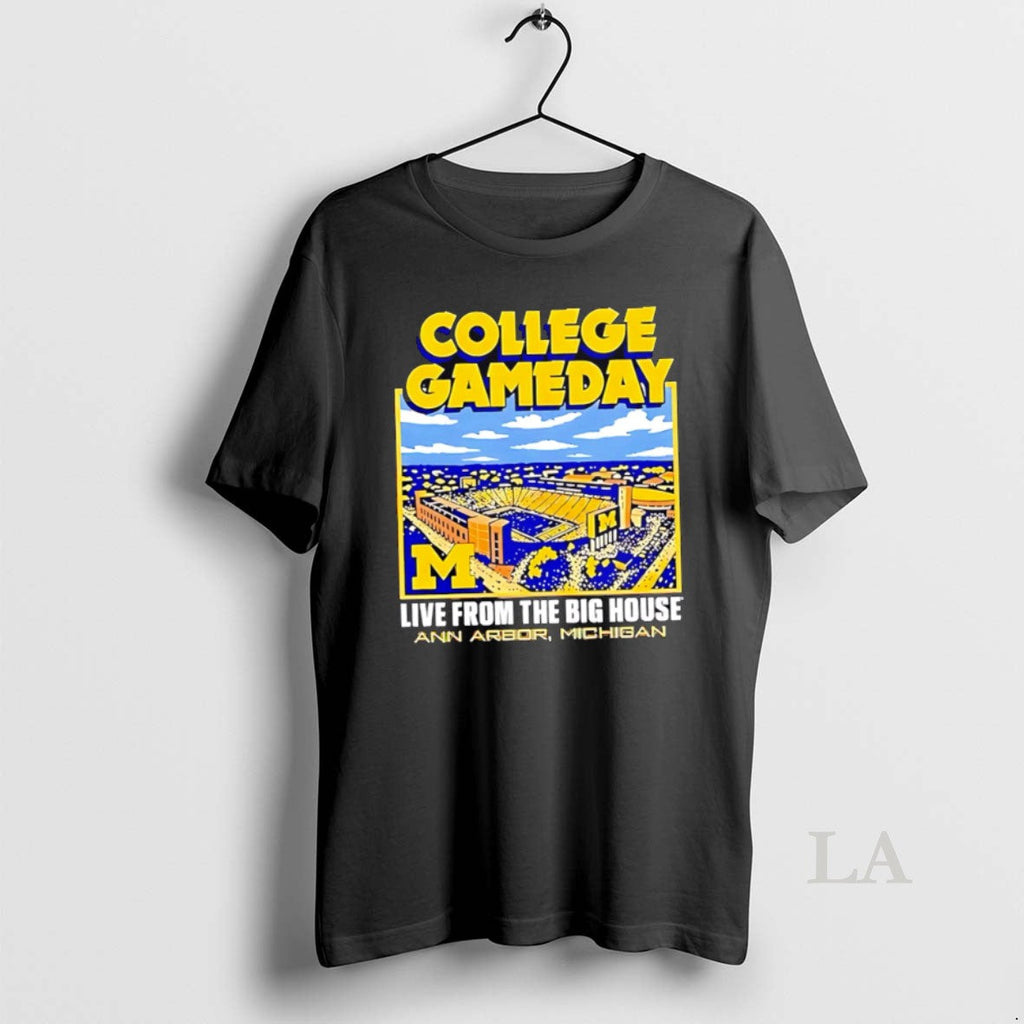 Original Michigan Wolverines Collage Gameday 2025 - Adult & Kids T-Shirts, Sweatshirts & Hoodies apparel design preview 1