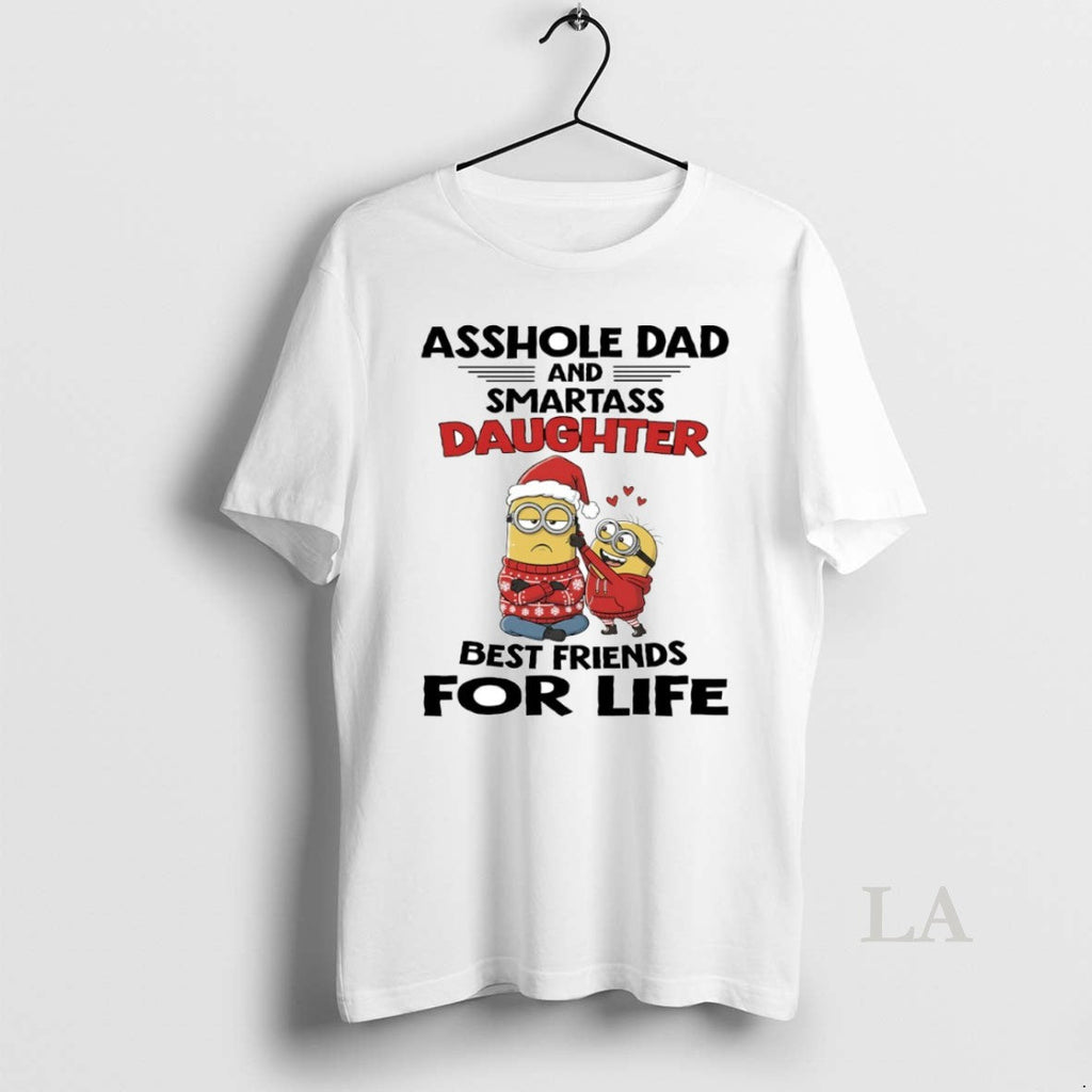 Original Minion Asshole Dad And Smartass Daughter - Adult & Kids T-Shirts, Sweatshirts & Hoodies apparel design preview 1