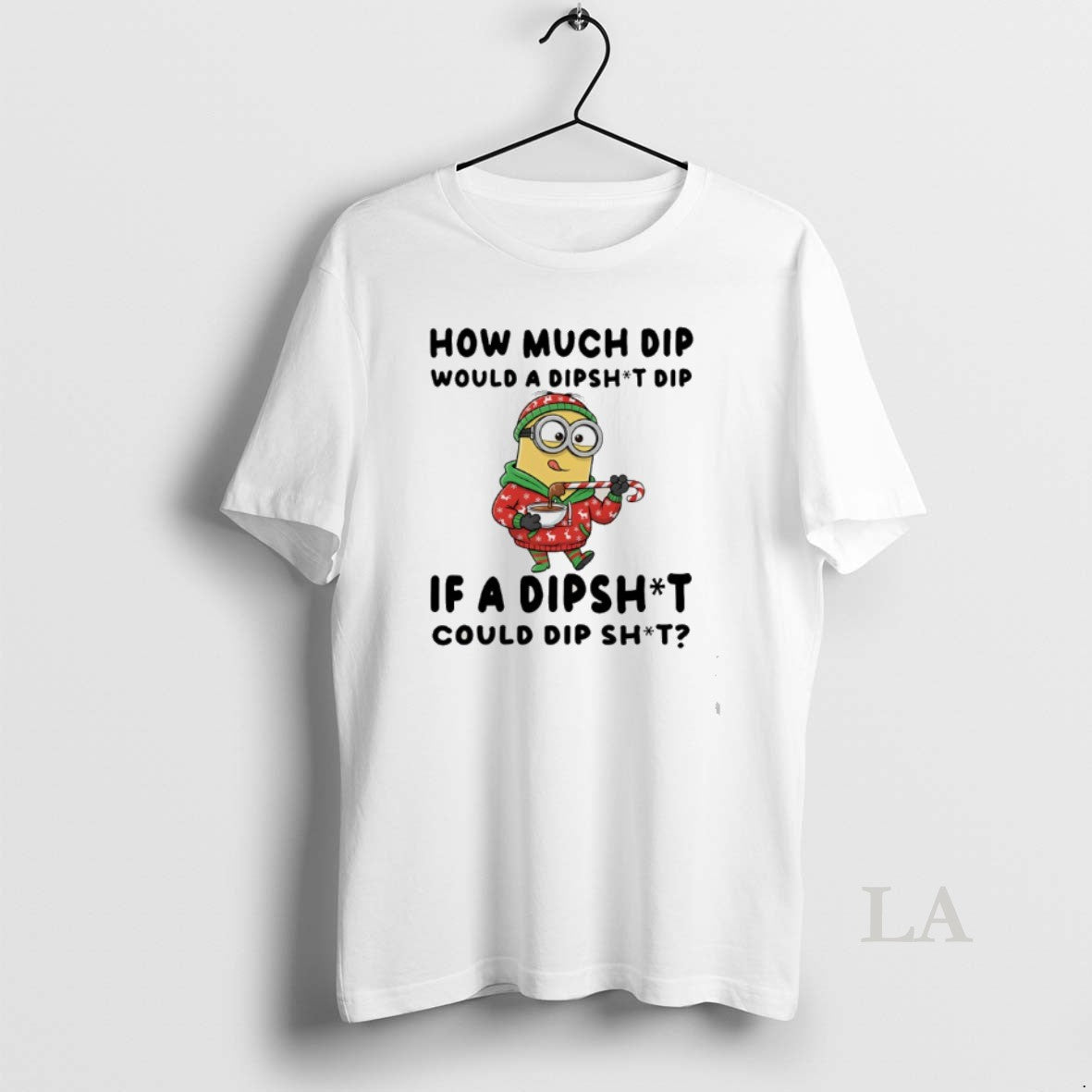 Original Minion How Much Dip Would A Dipshit If Could - Adult & Kids T-Shirts, Sweatshirts & Hoodies apparel design preview 1