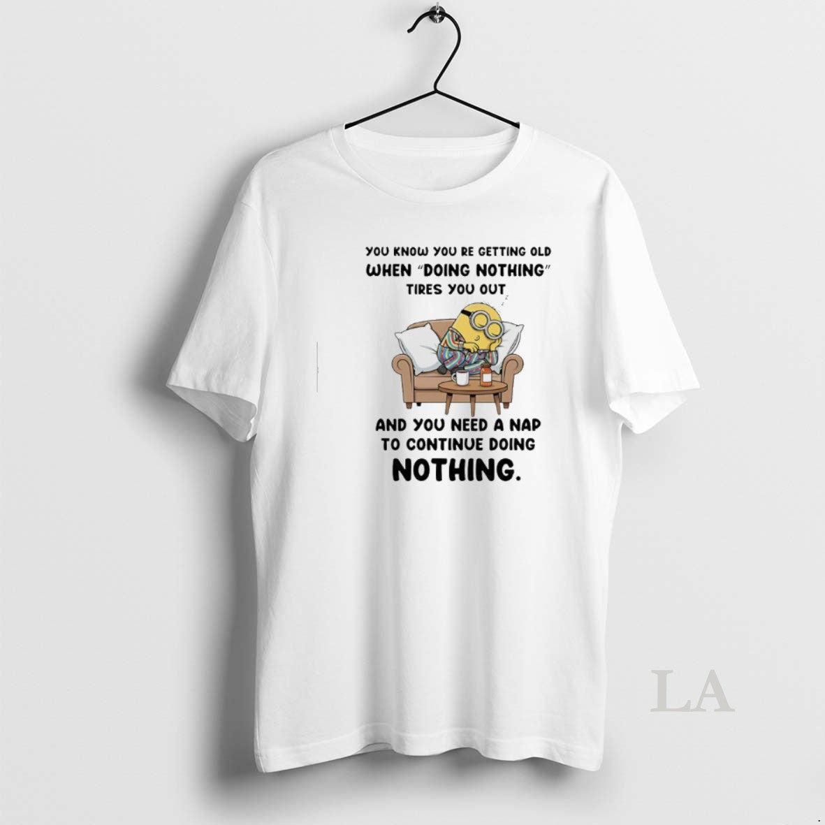 Original Minion You Know Re Getting Old When Doing - Adult & Kids T-Shirts, Sweatshirts & Hoodies apparel design preview 1