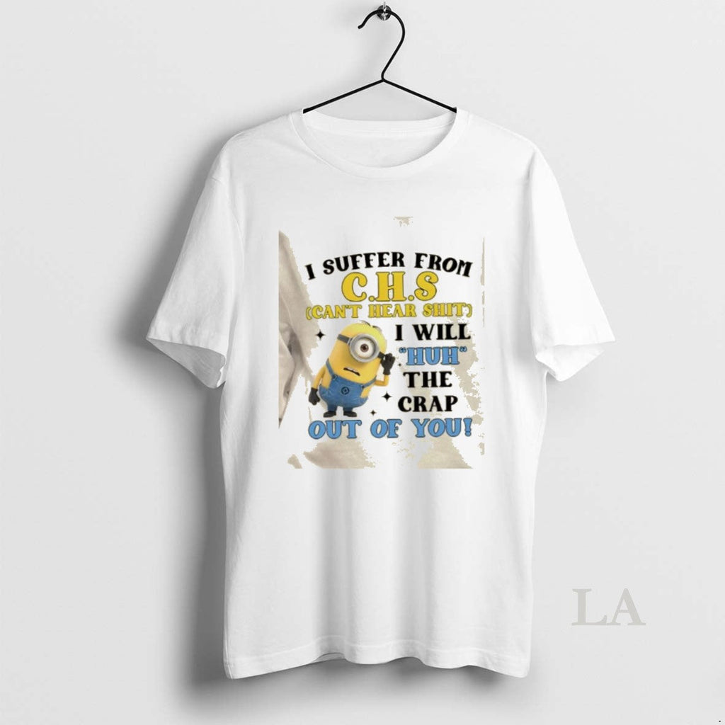 Original Minions I Suffer From C H - Adult & Kids T-Shirts, Sweatshirts & Hoodies apparel design preview 1