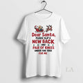 Original Minions Dear Santa Please Slip A New Back - Adult & Kids T-Shirts, Sweatshirts & Hoodies apparel design preview 1