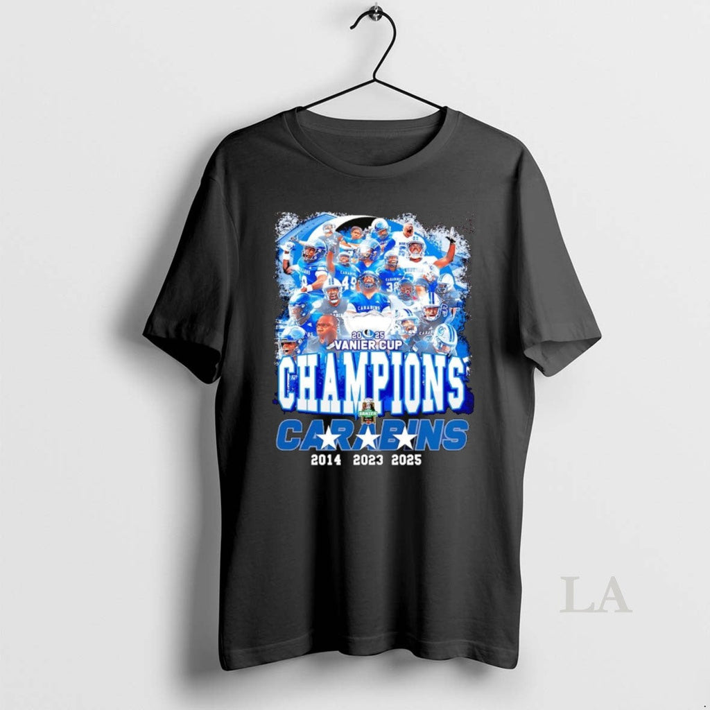 Original Montreal Carabins 2025 Vanier Cup Champions - Adult & Kids T-Shirts, Sweatshirts & Hoodies apparel design preview 1