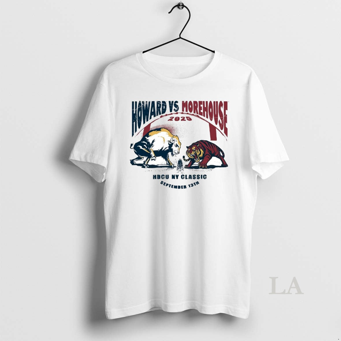 Original Morehouse Maroon Tigers Vs Howard Bison 2025 - Adult & Kids T-Shirts, Sweatshirts & Hoodies apparel design preview 1