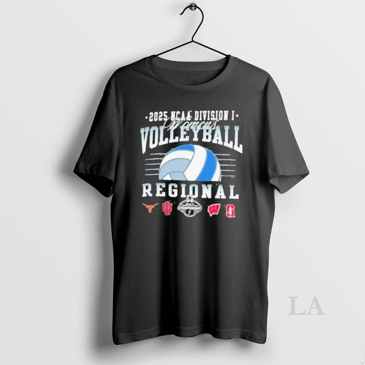 Original Ncaa Di Womens Volleyball Regional 2025 - Adult & Kids T-Shirts, Sweatshirts & Hoodies apparel design preview 1