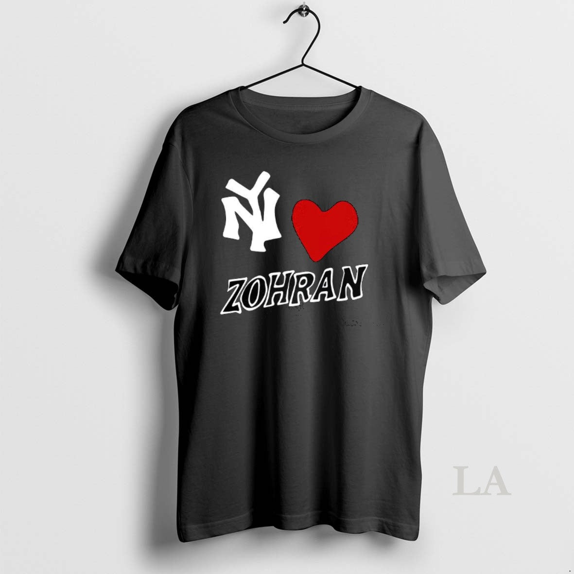 Original Ny Loves Zohran Mamdani Heart Mayor Of New - Adult & Kids T-Shirts, Sweatshirts & Hoodies apparel design preview 1
