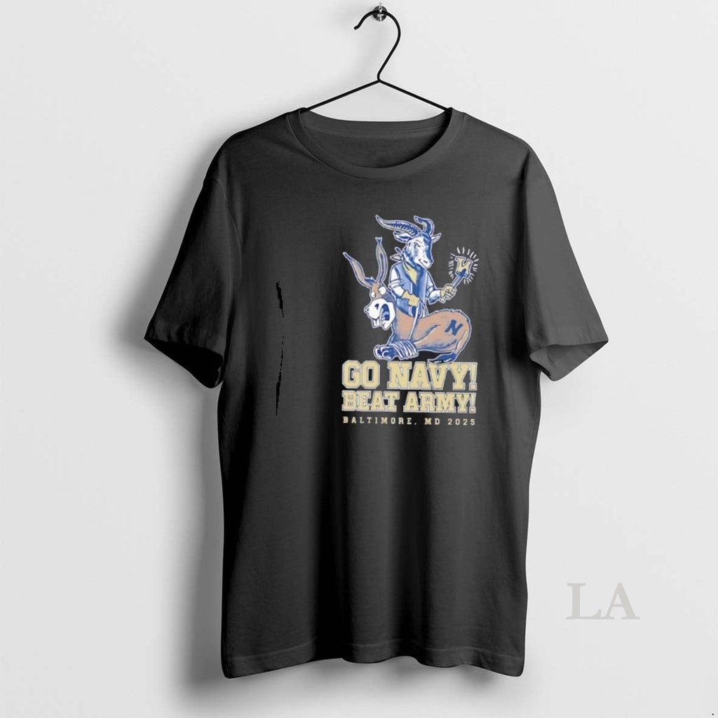 Original Navy Midshipmen 2025 Champions Go Beat Army - Adult & Kids T-Shirts, Sweatshirts & Hoodies apparel design preview 1