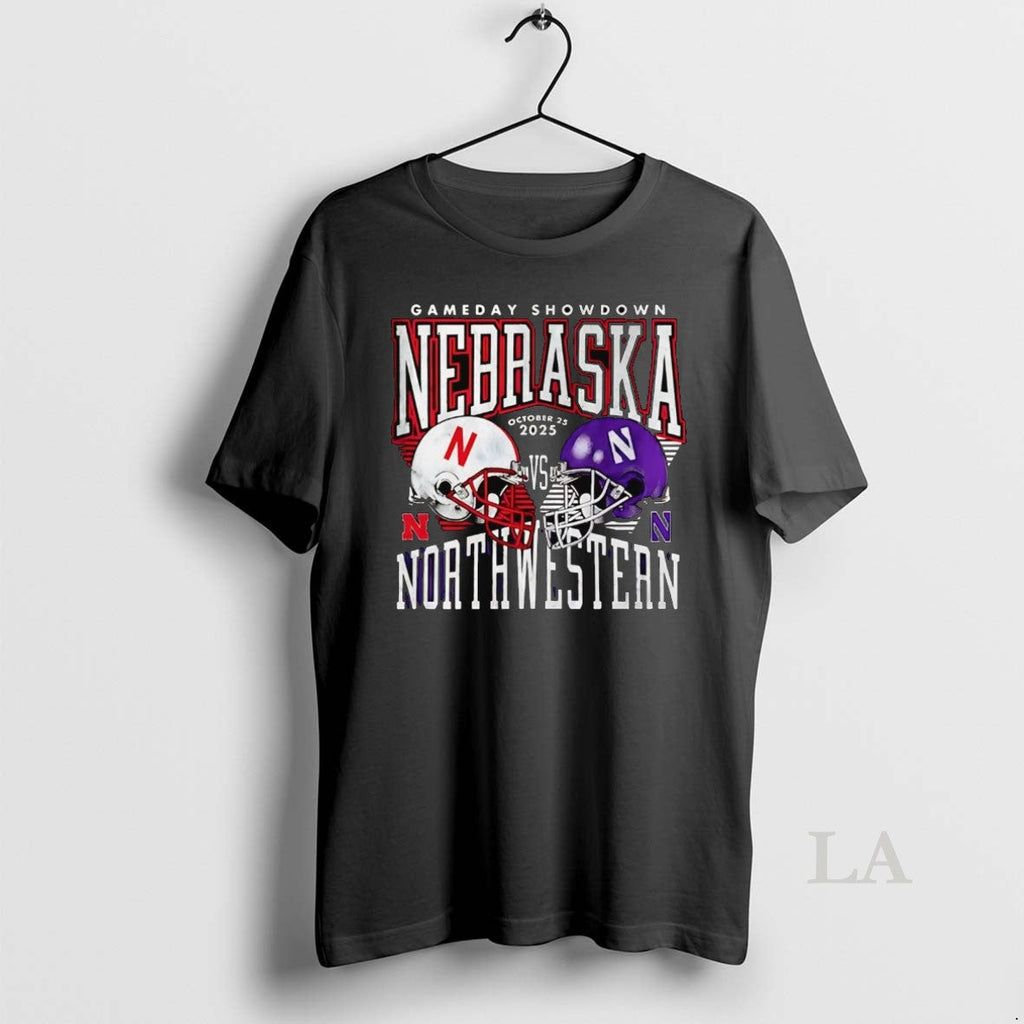 Original Nebraska Cornhuskers Vs Northwestern - Adult & Kids T-Shirts, Sweatshirts & Hoodies apparel design preview 1