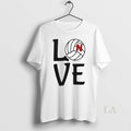 Original Nebraska Huskers Volleyball Love Circle - Adult & Kids T-Shirts, Sweatshirts & Hoodies apparel design preview 1