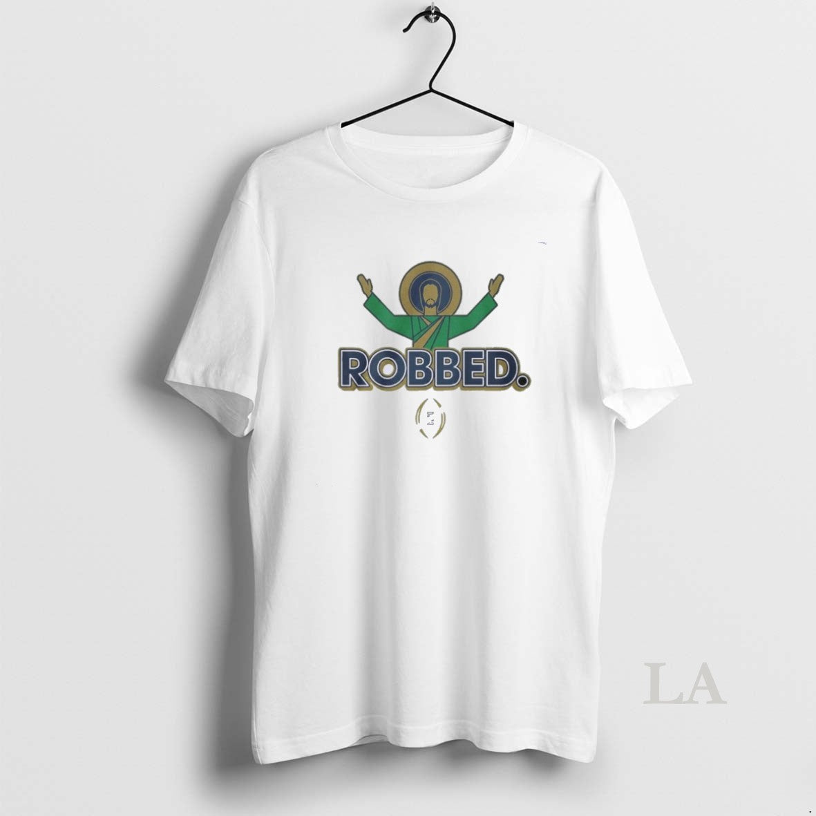 Original Notre Dame Football 2025 Robbed College - Adult & Kids T-Shirts, Sweatshirts & Hoodies apparel design preview 1