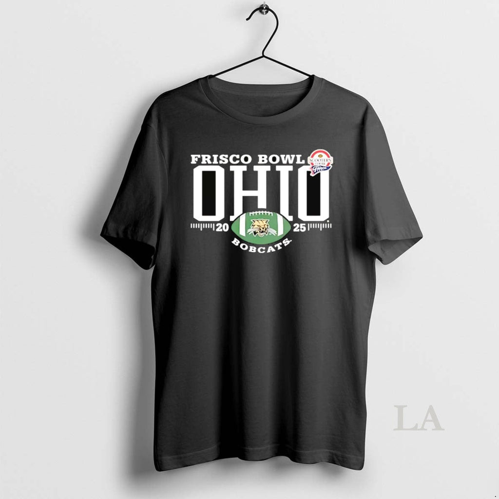 Original Ohio Bobcats 2025 Scooters Coffee Frisco - Adult & Kids T-Shirts, Sweatshirts & Hoodies apparel design preview 1