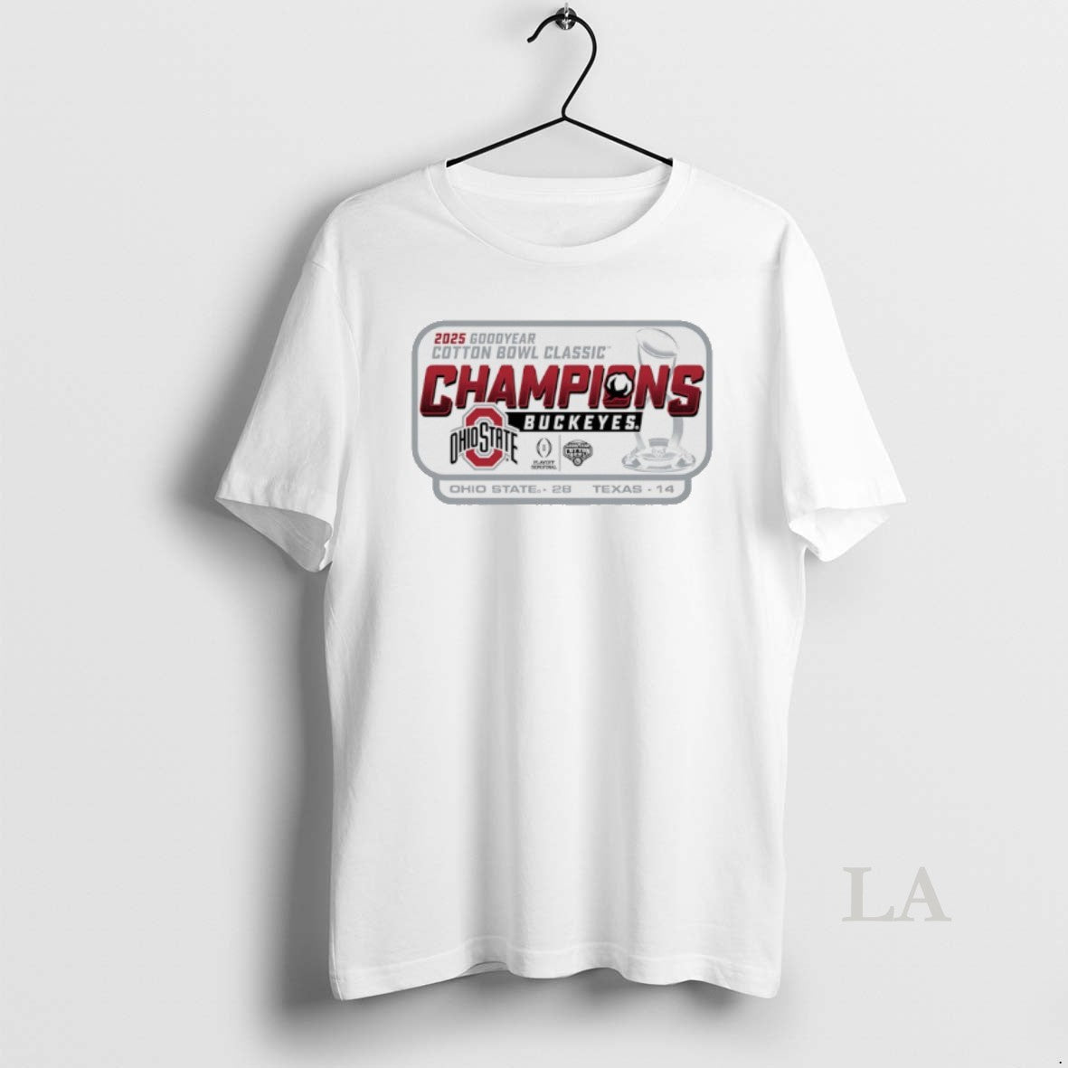 Original Ohio State Beat Texas 28 14 Win 2025 - Adult & Kids T-Shirts, Sweatshirts & Hoodies apparel design preview 1
