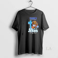 Original Oklahoma City Thunder In My Veins Jesus - Adult & Kids T-Shirts, Sweatshirts & Hoodies apparel design preview 1