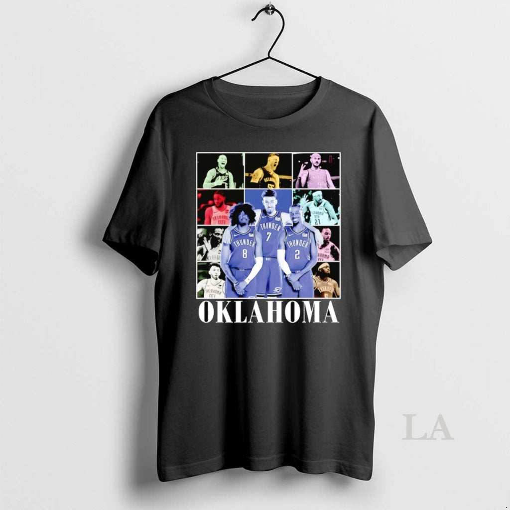 Original Oklahoma City Thunder Trio The Eras Tour - Adult & Kids T-Shirts, Sweatshirts & Hoodies apparel design preview 1