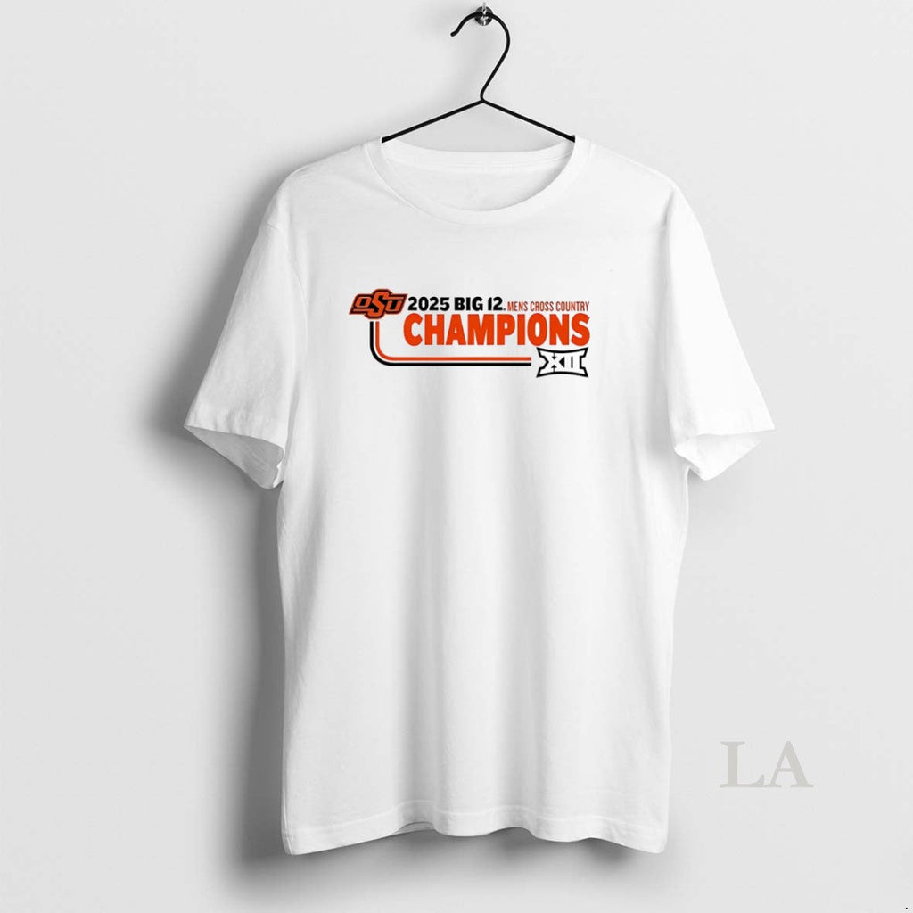Original Oklahoma State Cowboys 2025 Big 12 Men S - Adult & Kids T-Shirts, Sweatshirts & Hoodies apparel design preview 1