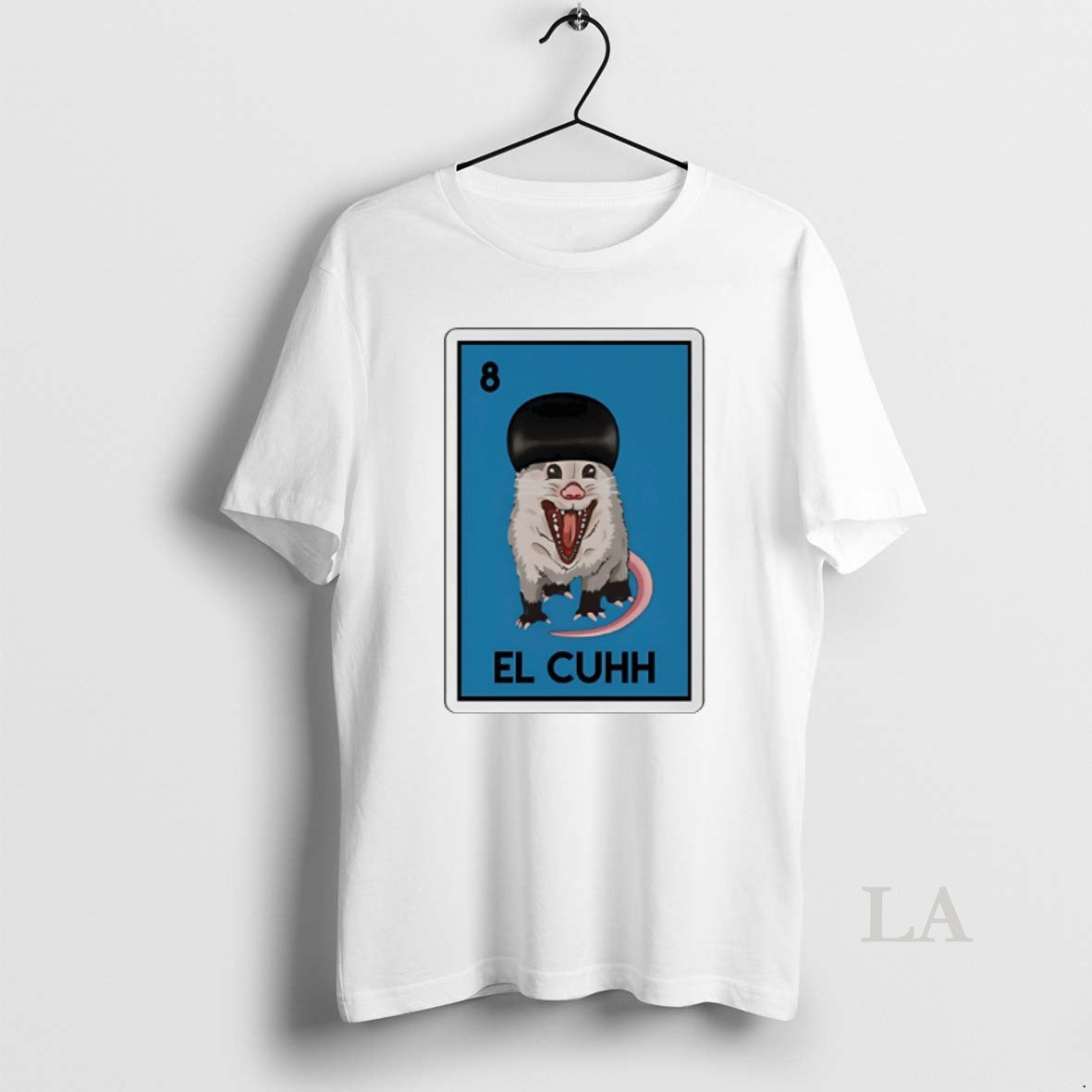 Original Opossum The Takuache Loteria El Cuhh - Adult & Kids T-Shirts, Sweatshirts & Hoodies apparel design preview 1