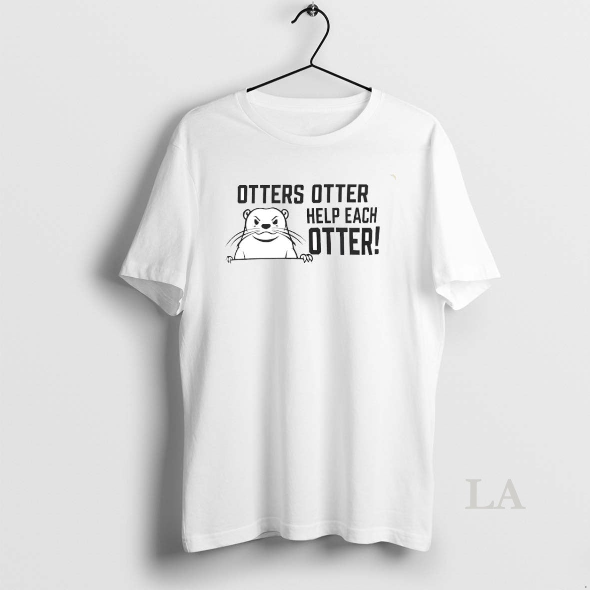 Original Otters Otter Help Each Circle - Adult & Kids T-Shirts, Sweatshirts & Hoodies apparel design preview 1