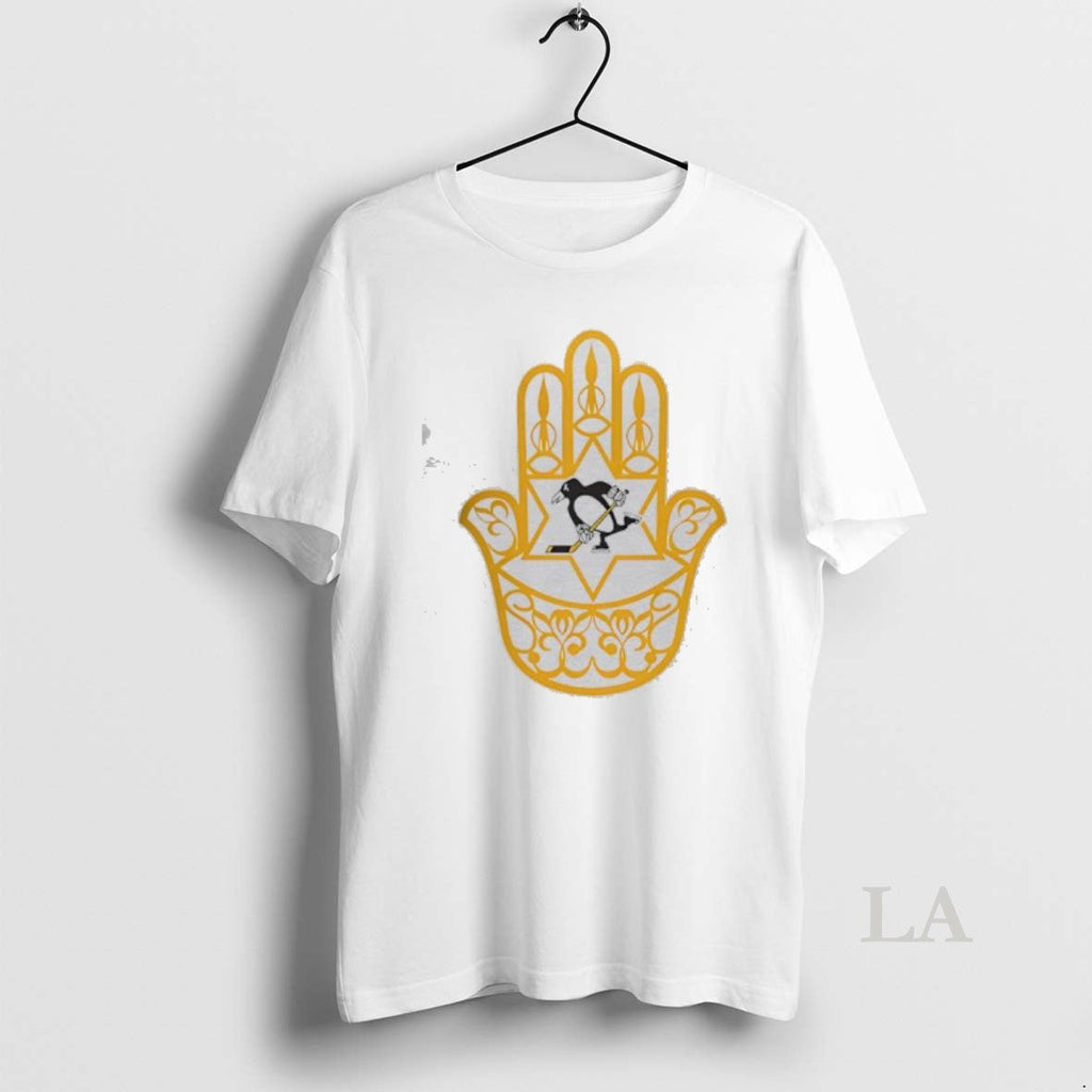 Original Pittsburgh Penguins Honoring Jewish Heritage - Adult & Kids T-Shirts, Sweatshirts & Hoodies apparel design preview 1