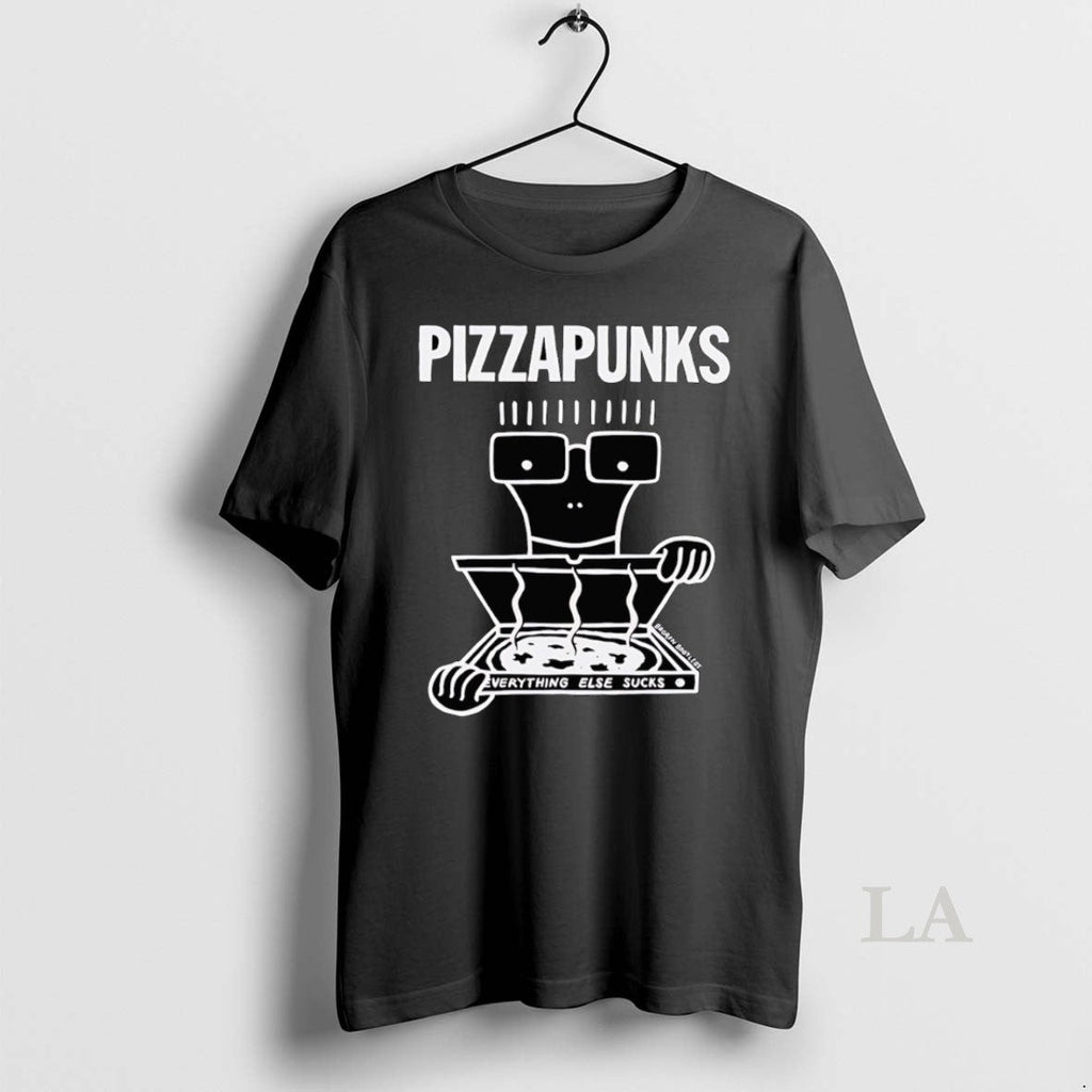 Original Pizza Punks Everything Else Sucks - Adult & Kids T-Shirts, Sweatshirts & Hoodies apparel design preview 1