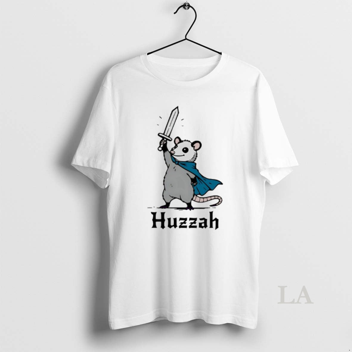 Original Possum Knight Huzzah Meme - Adult & Kids T-Shirts, Sweatshirts & Hoodies apparel design preview 1