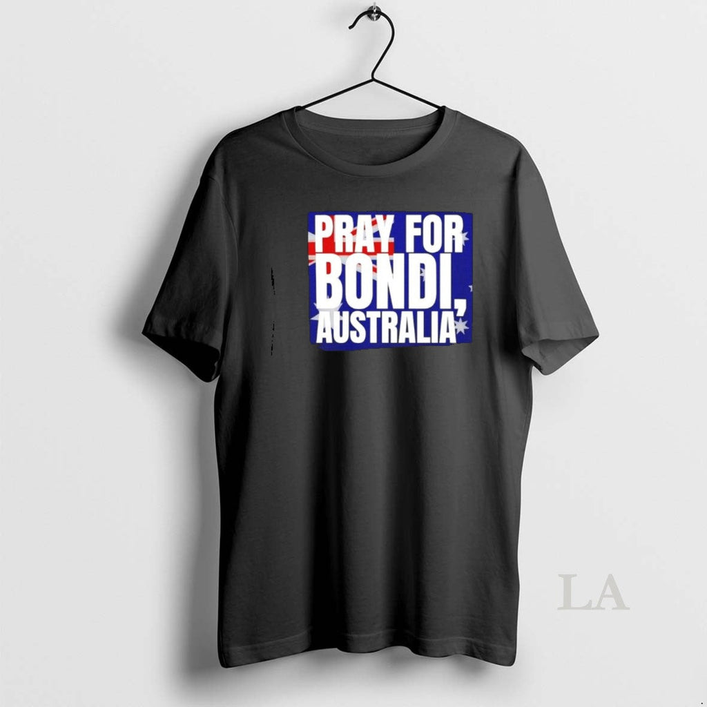 Original Pray For Bondi Australia Flag - Adult & Kids T-Shirts, Sweatshirts & Hoodies apparel design preview 1