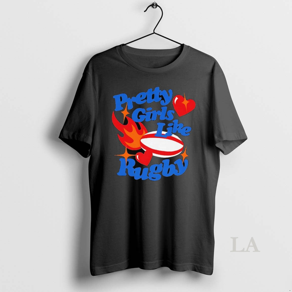 Original Pretty Girls Like Rugby - Adult & Kids T-Shirts, Sweatshirts & Hoodies apparel design preview 1