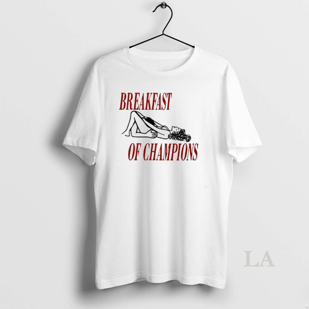 Original Pussy Breakfast Of Champions - Adult & Kids T-Shirts, Sweatshirts & Hoodies apparel design preview 1