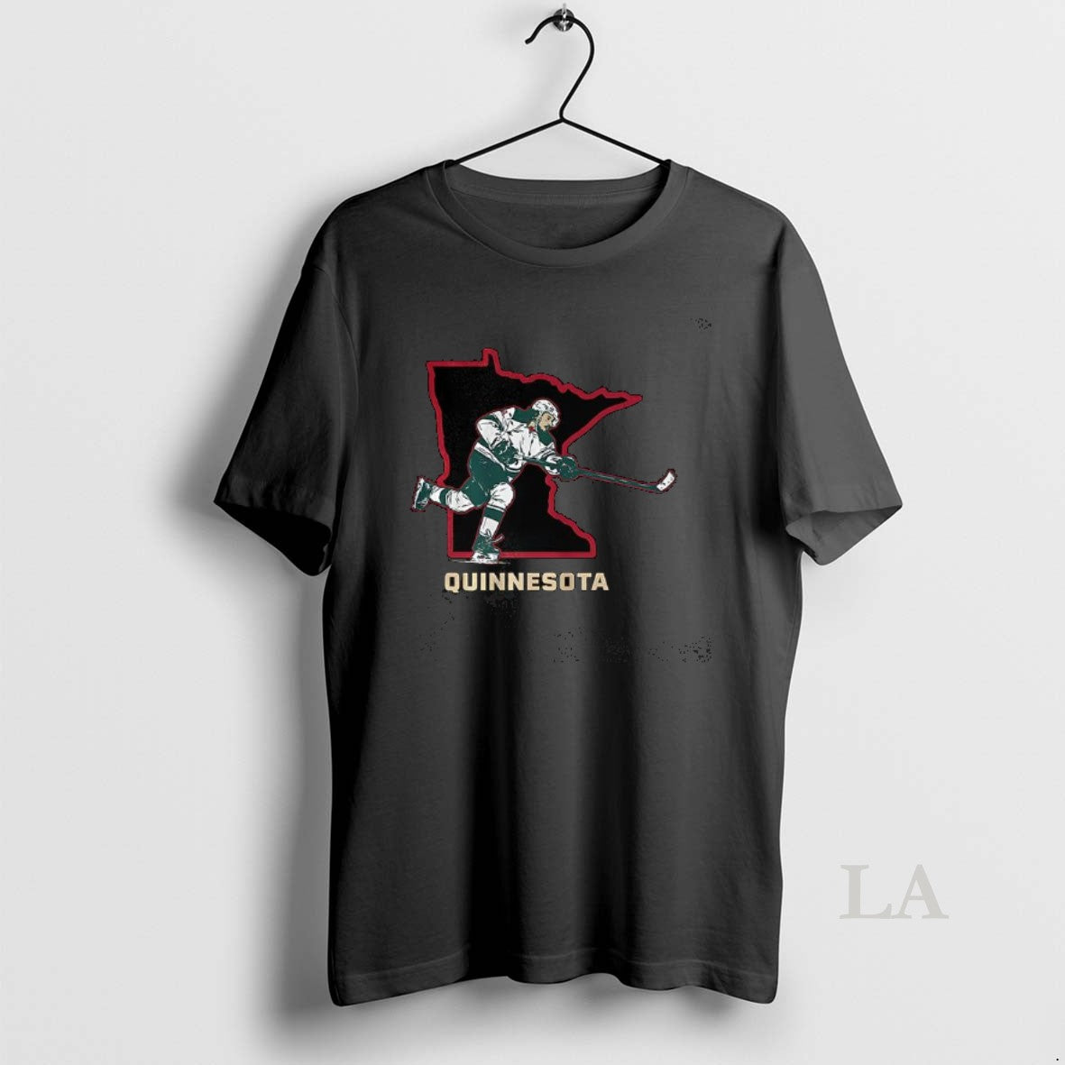 Original Quinn Hughes Minnesota Wild Nhl Quinnesota - Adult & Kids T-Shirts, Sweatshirts & Hoodies apparel design preview 1