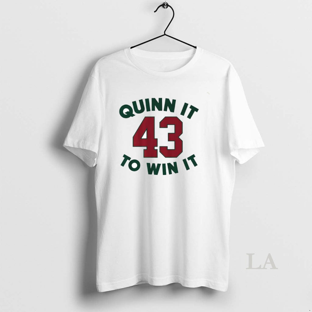 Original Quinn It To Win Minnesota Wild Hockey Hughes - Adult & Kids T-Shirts, Sweatshirts & Hoodies apparel design preview 1