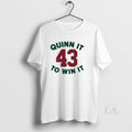 Original Quinn It To Win Minnesota Wild Hockey Hughes - Adult & Kids T-Shirts, Sweatshirts & Hoodies apparel design preview 1