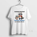 Original Raccoon Christmas Asshole Dad And Smartass - Adult & Kids T-Shirts, Sweatshirts & Hoodies apparel design preview 1