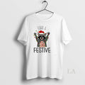 Original Raccoon Feral And Festive Christmas Lights - Adult & Kids T-Shirts, Sweatshirts & Hoodies apparel design preview 1