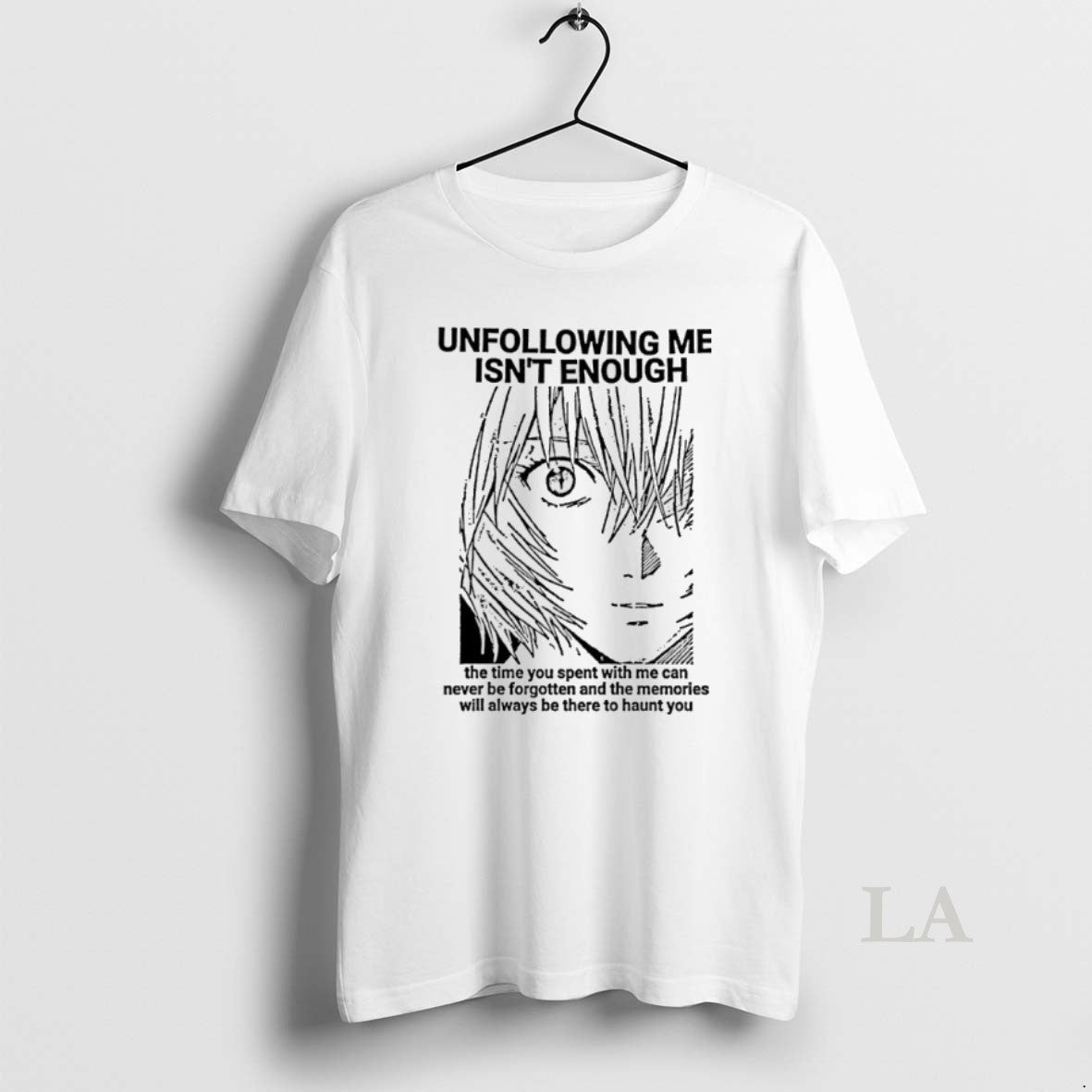 Original Rei Ayanami Unfollowing Me Isnt Enough - Adult & Kids T-Shirts, Sweatshirts & Hoodies apparel design preview 1