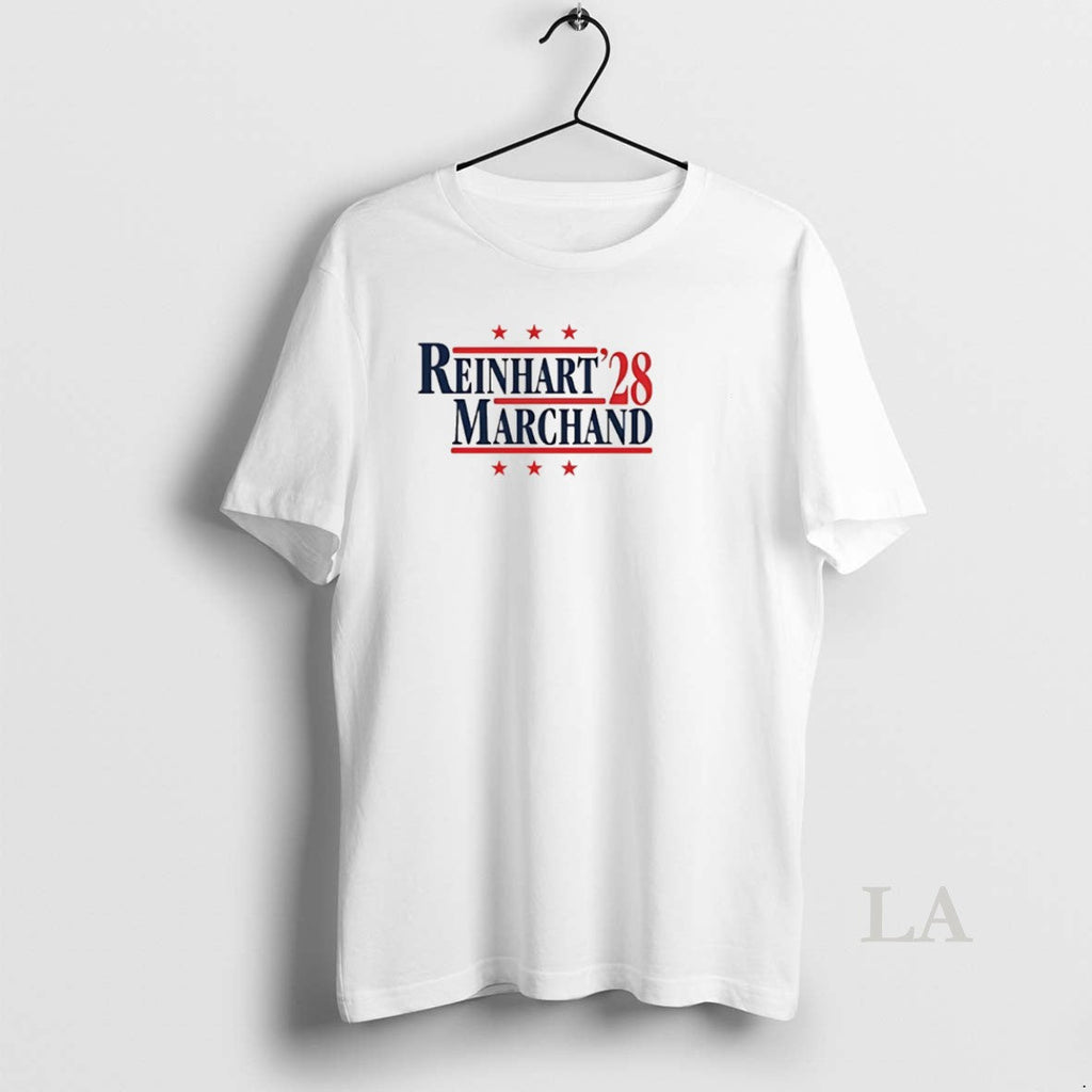 Original Reinhart And Marchand 28 Florida Hockey - Adult & Kids T-Shirts, Sweatshirts & Hoodies apparel design preview 1