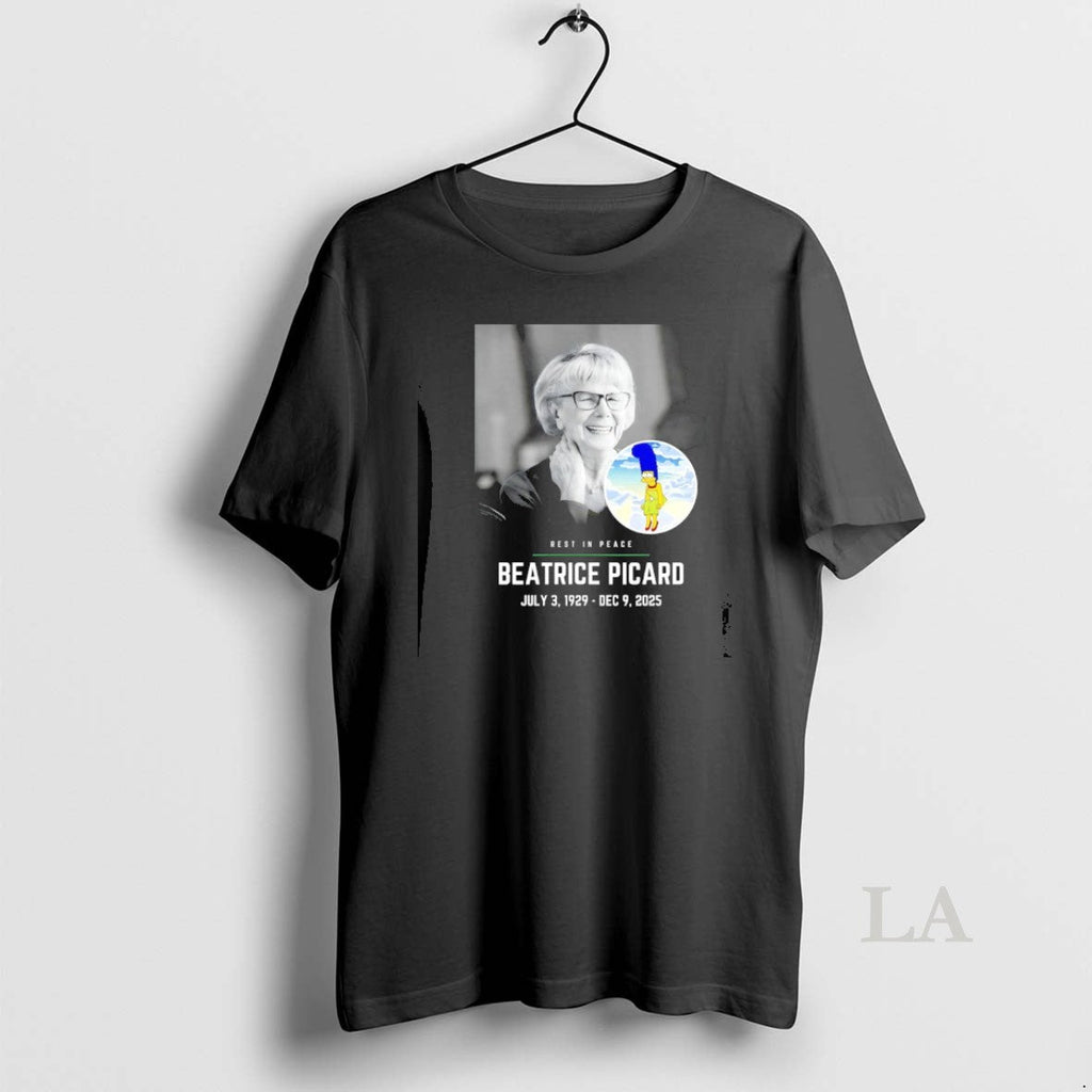Original Rest In Peace Beatrice Picard 1929 2025 - Adult & Kids T-Shirts, Sweatshirts & Hoodies apparel design preview 1