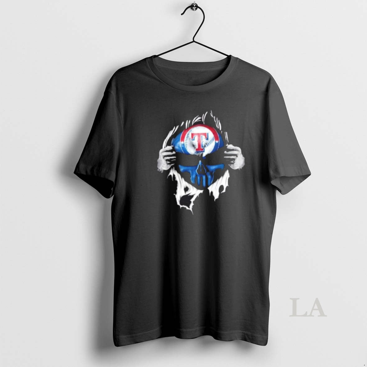 Original Ripped From The Chest Skull Deep Texas - Adult & Kids T-Shirts, Sweatshirts & Hoodies apparel design preview 1
