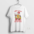 Original Ronald Mcdonald I Will Slap The Mcshit Out - Adult & Kids T-Shirts, Sweatshirts & Hoodies apparel design preview 1